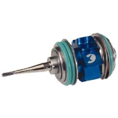 StarDental LubeFree Ceramic Bearing Autochuck Turbine, Push Button, Stainless Steel, Fits Solara QT 430SW/430SWL/430K, 1/Pkg, 263739 thumbnail 4