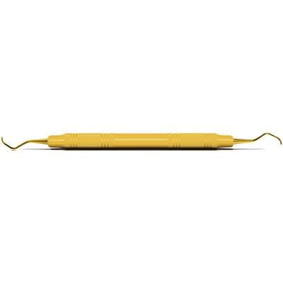 American Eagle XP McCall 13/14S Universal Curette, Double End, 3/8" EagleLite Resin Yellow Handle, AECM13-14SXPX thumbnail 9