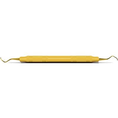 American Eagle XP Rules Universal Curette, #3-4, Smallest Posterior, Double-End, EagleLite Resin Handle, 3/8", Yellow, 1/Pk, AECR3-4XPX thumbnail 14