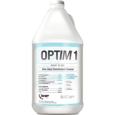 Optim 1 One-Step Surface Disinfectant Cleaner, 0.5% Hydrogen Peroxide, 1 Gallon Bottle, OPT1-4X1 thumbnail 13