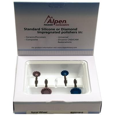 Alpen ShapeGuard Composite Plus Assorted Polisher Pack, 4/Pk, 60021910 thumbnail 13