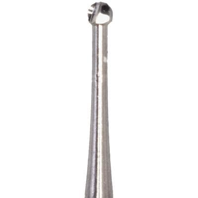 Meisinger FG Sterile-Packed Carbide Bur, #2XL (Extra Long/Surgical, Round, 1.0 mm Head, Friction Grip, 25/Pk, HM1-010 SU) thumbnail 10