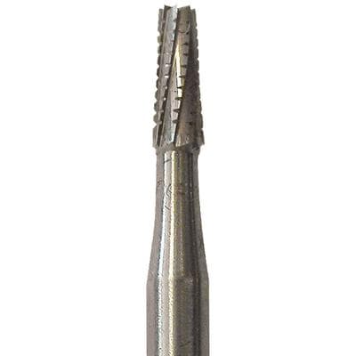 Meisinger FG Sterile-Packed Carbide Bur #702XL, Extra Long/Surgical, Tapered Fissure, Flat End, 1.0 mm Head, Friction Grip, 25/Pkg thumbnail 4
