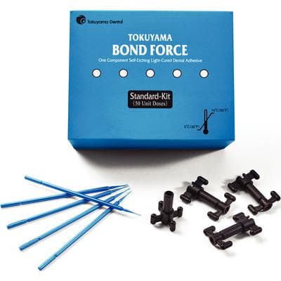 Bond Force Seventh-Generation Self-Etch Light-Cured Bonding Agent, Unit Dose Standard Kit, 50 Unit Doses (0.1 mL) with 50 Disposable Applicators, 14951 thumbnail 15