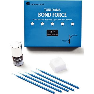 Bond Force Seventh-Generation Self-Etch Bonding Agent, Light-Cure, Bottle Kit, 5 mL Bottle with 50 Disposable Applicators & Mixing Well, 14912 thumbnail 19