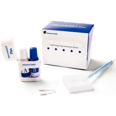 One-Up Bond F Plus Self-Etch Light-Cure Bonding Agent Kit, 5 mL A + 5 mL B, 50 Applicator Tips, 14706 thumbnail 19