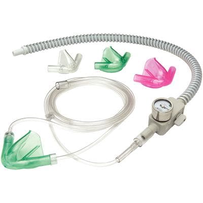 Accutron Axess Low Profile Nasal Mask Scavenging Circuit Kit, In-Line Vacuum Controller, 9 Masks, 53005 thumbnail 4