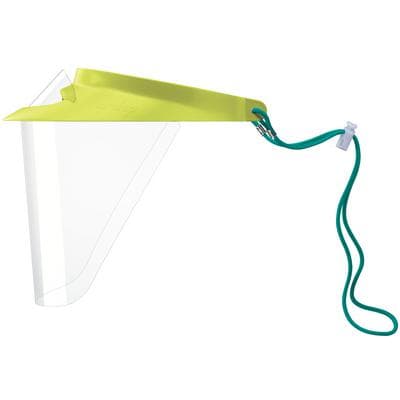 Op-D-Op Polysoft Visor Shield Kit, Neon Yellow, One Size Fits All, 348DK-NY thumbnail 2