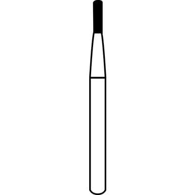 Alpen SteriX Carbide Bur, FG (Friction Grip), Amalgam Prep, #245, 0.8 mm Head Diameter, 50/Pkg, RS100245B thumbnail 3