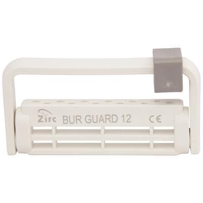 Zirc Steri-Bur Guard, 12-Hole, White, Plastic Bur Holder, 50Z406A thumbnail 12