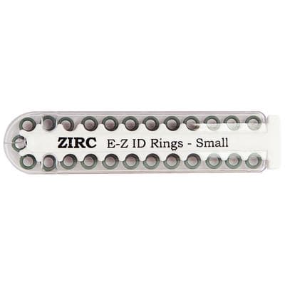 Zirc E-Z ID Rings, Small, Green, 1/8" Diameter, Refill Pack of 25, 70Z100-D thumbnail 7