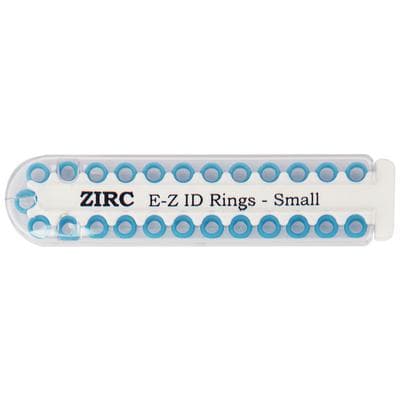 Zirc E-Z ID Instrument Rings, Small, Neon Blue, 1/8", 25/Pk, 70Z100N thumbnail 9
