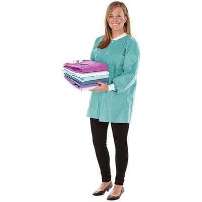 SafeWear Hipster Jacket, Large, Tropical Teal, SMS, AAMI Level 2, 12/Pk, 8115-C thumbnail 17