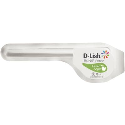 D-Lish 5% Sodium Fluoride Varnish, Green Apple, 0.40 mL Unit Dose, 50/Pack, 295732 thumbnail 13
