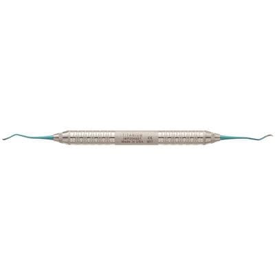 Hu-Friedy Titanium Implant Scaler 204SD, Double-Ended, Teal Anodized, IMP204SDT thumbnail 13