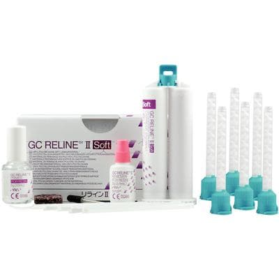 GC Reline II Soft Intro Kit, Soft Reline Material, 48 mL Cartridge, 010258 thumbnail 23