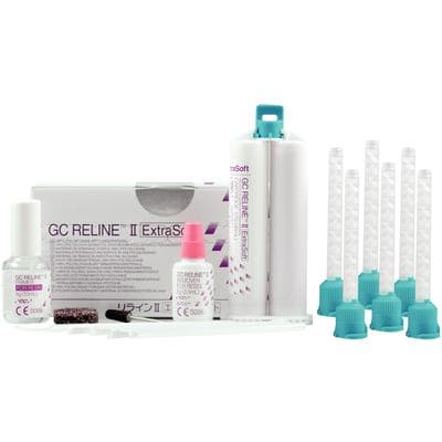GC Reline II Extra Soft Intro Kit, VPS Soft Denture Reline Material, 48 mL Cartridge, 010261 thumbnail 15