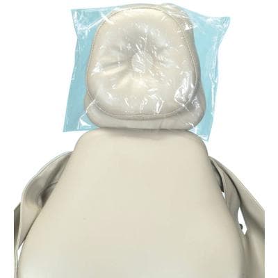 Plasdent Large Headrest Covers, Clear Plastic, Pleated, 10"L x 14"W, 250/Box, PS660 thumbnail 9