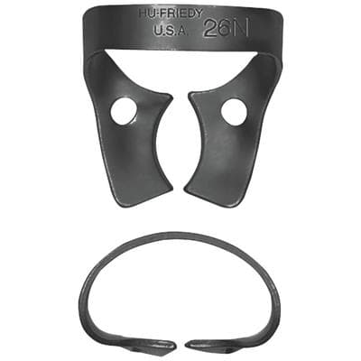 Hu-Friedy Black Line Rubber Dam Clamp #26N, Wingless Upper Molar, 573043 thumbnail 6