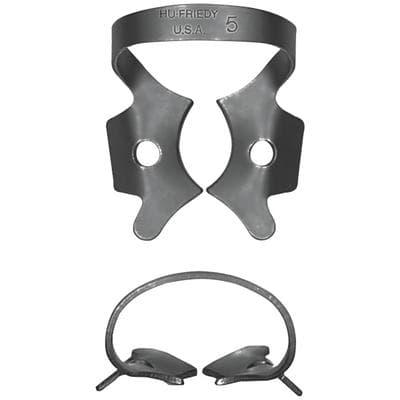 Hu-Friedy Black Line Rubber Dam Clamp #5, Winged, Large Upper Molars, RDCM5X thumbnail 7
