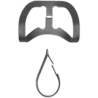 Hu-Friedy Black Line Rubber Dam Clamp #212SA, Wingless, Odd-Shaped Anterior, RDCM212SAX thumbnail 8