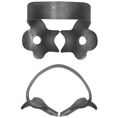 Hu-Friedy Black Line Rubber Dam Clamp, #1A, Winged, Canines and Premolars, RDCM1AX thumbnail 9