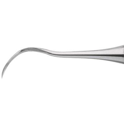 Hu-Friedy Nevi Posterior Sickle Scaler, Double-Ended, Size 4, #6 Satin Steel Handle, SCNEVI46 thumbnail 5