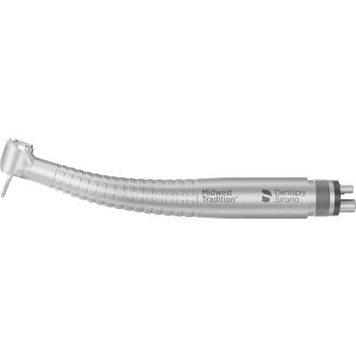 Midwest Tradition TB Push Button High-Speed Air Handpiece, Fixed Backend, 4-Hole, Non-Fiber Optic, 790344 thumbnail 8