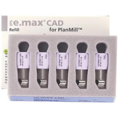 IPS e.max CAD PlanMill HT A2 C14 Milling Blocks, High Translucency, Lithium Disilicate, 5/Box thumbnail 12