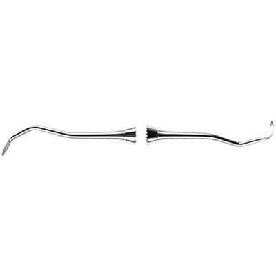 Nordent Classic Sickle Scaler, Double-Ended, Posterior Jacquette #2-3 (31-32), Standard Handle, Stainless Steel, RSCJ2-3 thumbnail 2