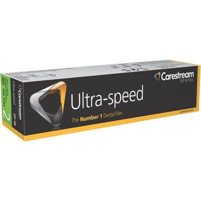 Carestream Ultra-Speed Dental X-Ray Film, DF-58, Size 2, Single Film, Paper Packets, 150/Box, 1491737 thumbnail 17