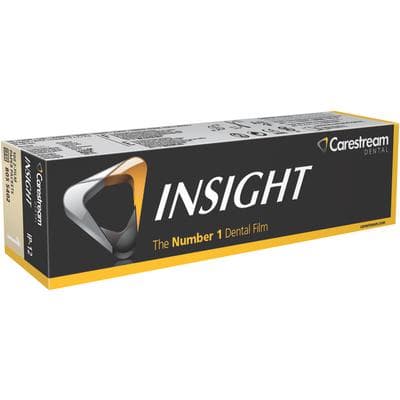 Carestream Insight IP-12 Intraoral Dental X-Ray Film, Size 1, Double Film, Paper Packets, F-Speed, 100/Box, 8055402 thumbnail 15