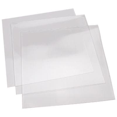 Perfecta Tray Material, Clear, 0.040" x 5" x 5", 25 Sheets/Box, 4008305 thumbnail 11
