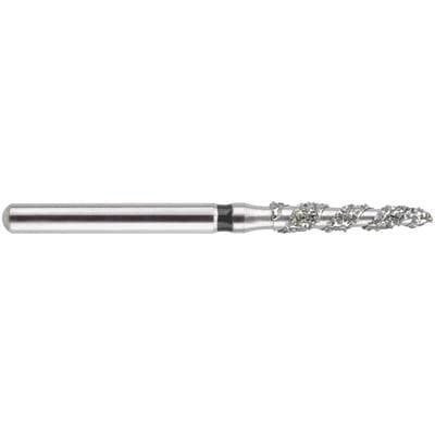 Midwest Once® Helical Single Use Diamond Bur – FG, Super Coarse, Cone, #878K-018, 0.8 mm Diameter, 1.8 mm Length, 25/Pkg thumbnail 3