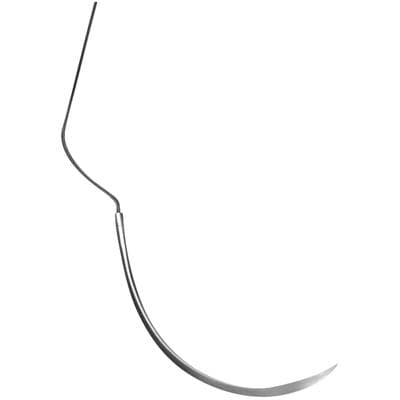 Perma Sharp® Absorbable PGA Undyed Braided Suture, 4-0, C-19 Needle, 1/2 Circle Reverse Cutting, 18", 12/Box, PSN724V thumbnail 8