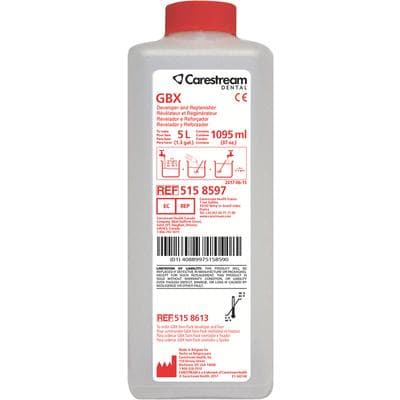 Carestream GBX Developer & Replenisher Concentrate, 37 oz (Makes 5 L), 5158597 thumbnail 9