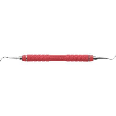 Hu-Friedy EverEdge 2.0 Nevi 4 Sickle Scaler, Lite, Double-Ended, C8 Resin Handle, Red, 1 Each thumbnail 6