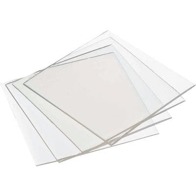 Pro-Form Soft EVA Vacuum Forming Material, Clear, 5" x 5", 0.040" (1 mm), 25 Sheets/Pack, 9596980 thumbnail 15