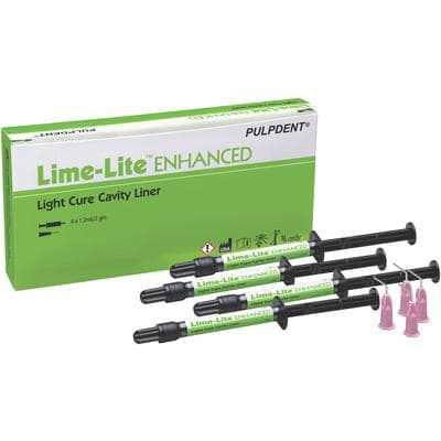 Pulpdent Lime-Lite Enhanced Light Cure Cavity Liner, 1.2 mL Syringe Kit, 4/Pk, LLE thumbnail 22