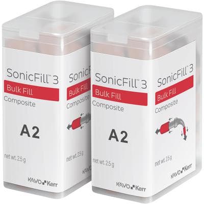 Kerr SonicFill 3 SingleFill Bulk Fill Composite Unidose Refill, A2, 0.25 g Tips, 20/Pack, 36712 thumbnail 22