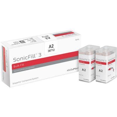 Kerr SonicFill 3 SingleFill Bulk Fill Composite Unidose Refill, A2, 0.25 g Tips, 20/Pack, 36712 thumbnail 23