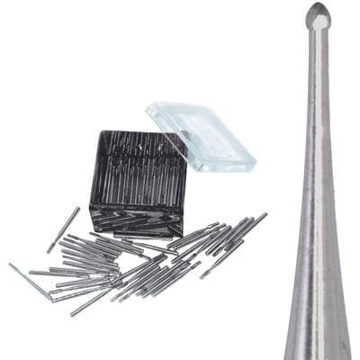 Meisinger FG Carbide Bur, Round, #1/4, Friction Grip, 0.5mm Head, 100/Bx, C0014FG thumbnail 6