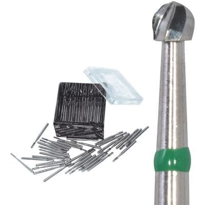 Meisinger Supersharp Carbide Bur #6S, Round, Right-Angle Latch (RA) Shank, Clinic-Pack of 100, C0006S RAL thumbnail 4