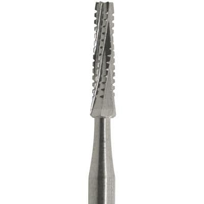 Meisinger FG Surgical Carbide Bur #702L, Long X-Cut Taper Fissure, 1.6 mm Diameter, Friction Grip, 5/Pk, HM33L-016-SU thumbnail 6