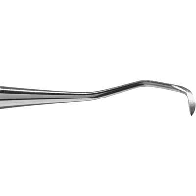 American Eagle Jacquette Sickle Scaler J4/U5, Double End, Stainless Steel, EagleLite Resin Green Handle, 3/8", AESJ4-U5X thumbnail 10