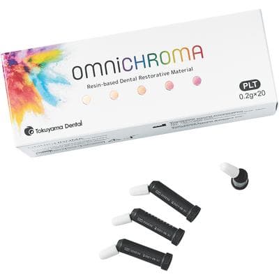 Tokuyama OMNICHROMA Universal Resin-Based Composite, Light-Cure, PLT Preloaded Tips, 0.2 g, 20/Pk, 10126 thumbnail 21