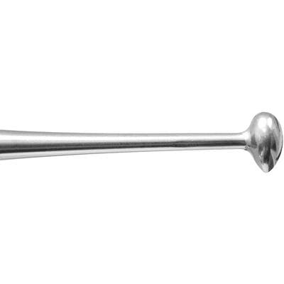 American Eagle NYU B-1 Ball-Football Burnisher, Double-Ended, Standard 1/4" (6.3 mm) Stainless Steel Handle, AEBNYUB-1 thumbnail 8