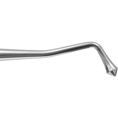 American Eagle #21B Acorn Burnisher, Double-End, Standard 1/4" Stainless Steel Handle, 2.5 mm / 3.0 mm Tips, AEB21BA, 1/Pk thumbnail 13