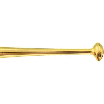 American Eagle #26-30 Ball/Football Burnisher, Double End, Titanium Nitride Tip, 1/4" Stainless Steel Handle, Posterior, AEB26-30BFTN thumbnail 12