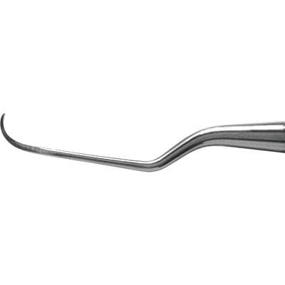 American Eagle Gracey +3 Deep Pocket Curette, 5-6 (3/8), EagleLite Resin Handle, Yellow, Double End, AEGDP5-6X thumbnail 9